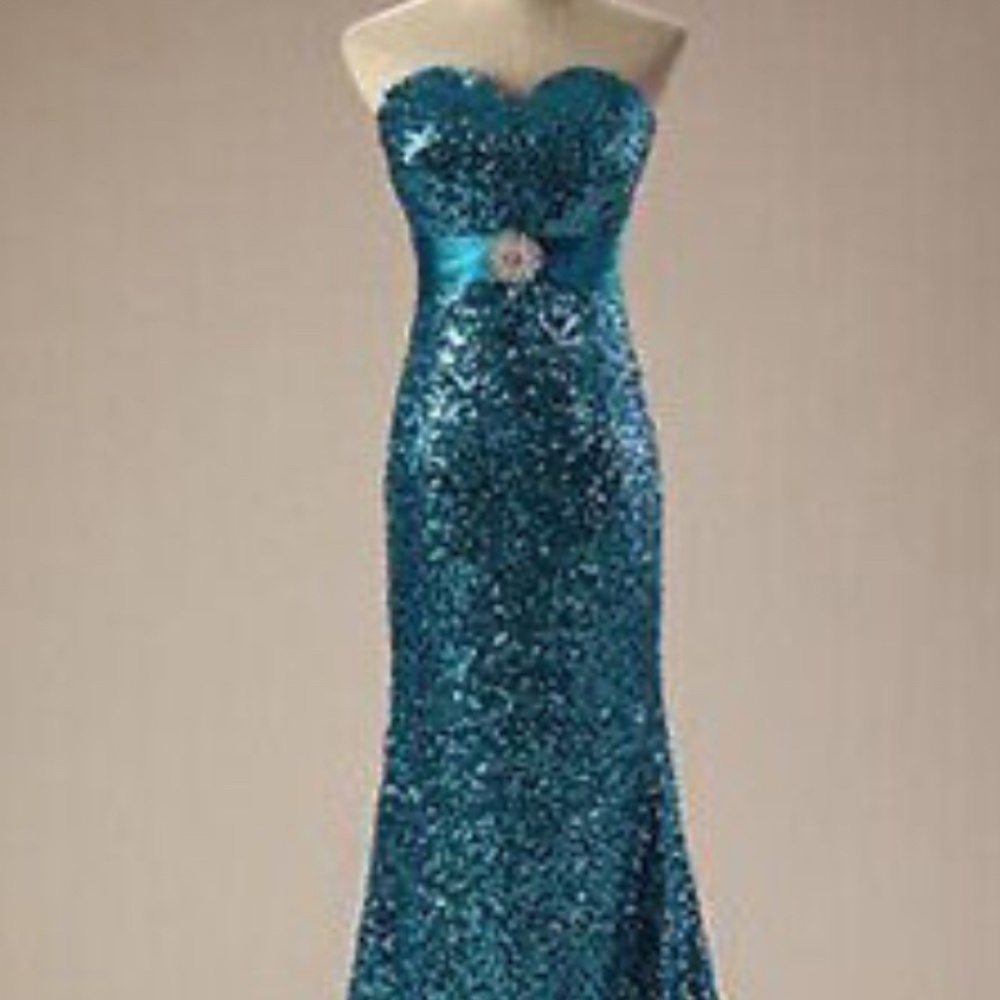 Sequin Formal Gown